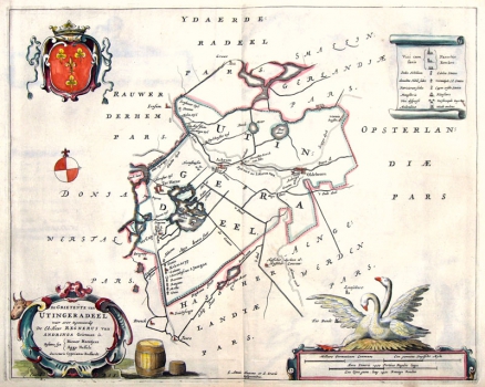Utingeradeel Friesland 1664 Haackma-Gravius